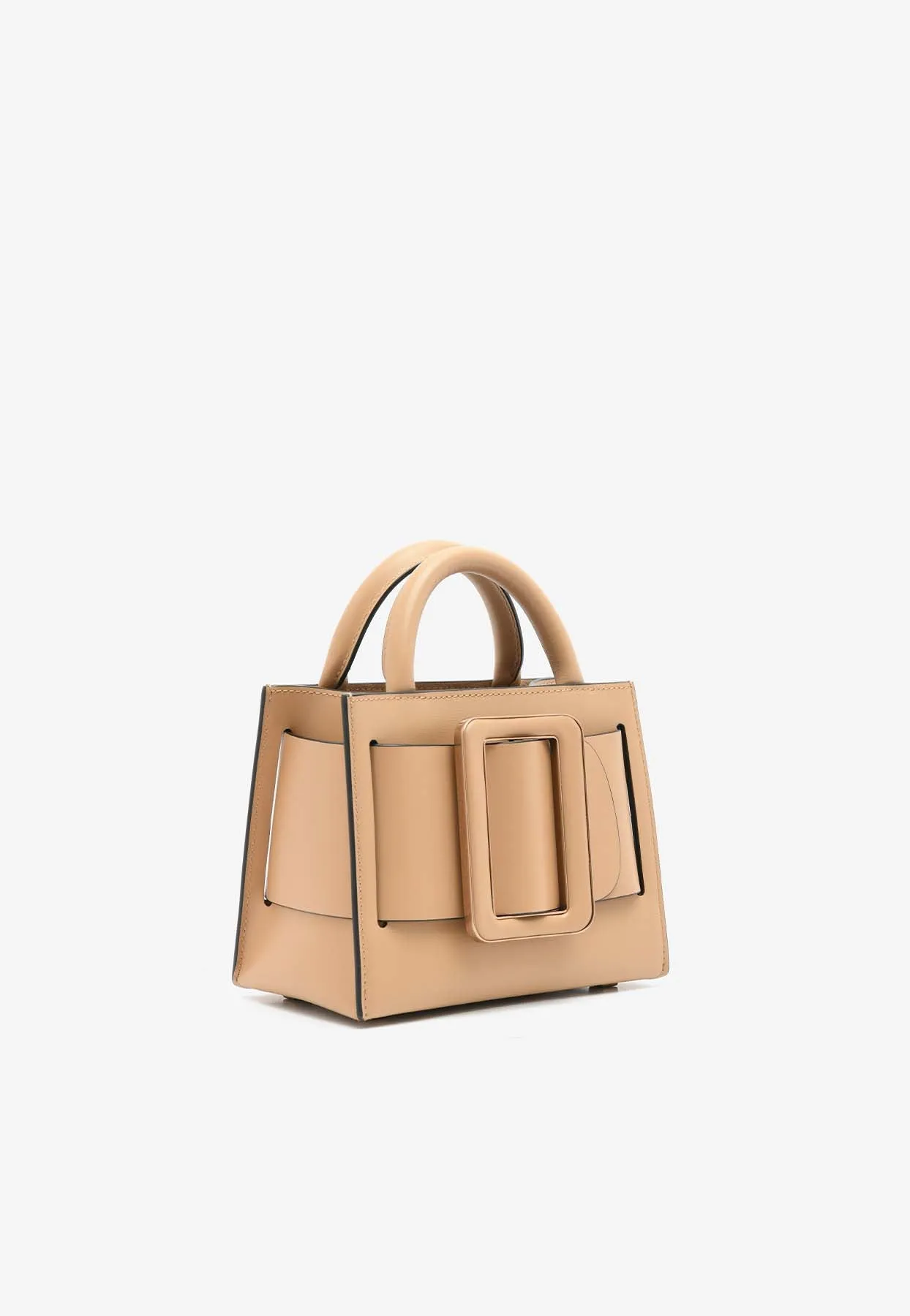 Bobby 18 Calf Leather Top Handle Bag