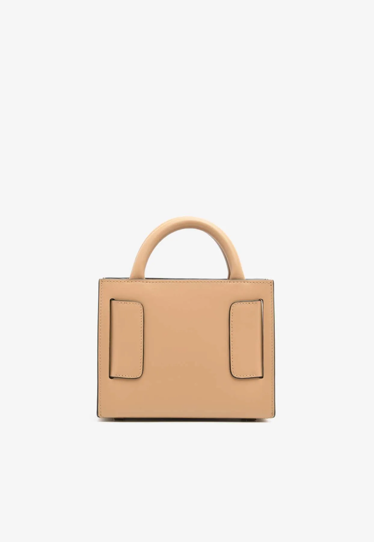 Bobby 18 Calf Leather Top Handle Bag