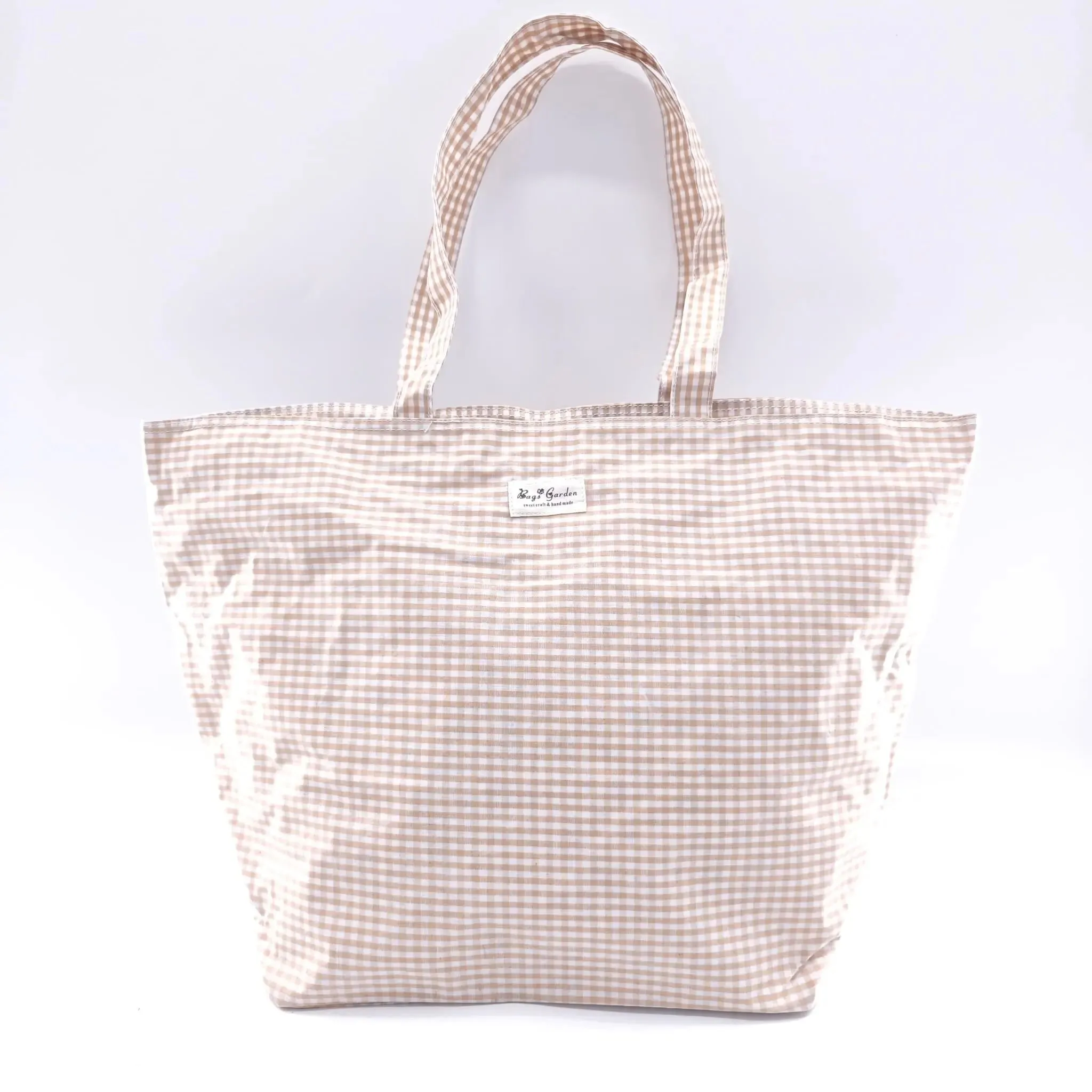 Bolso de playa base ancha waterproof Vichy Topo Bags Garden