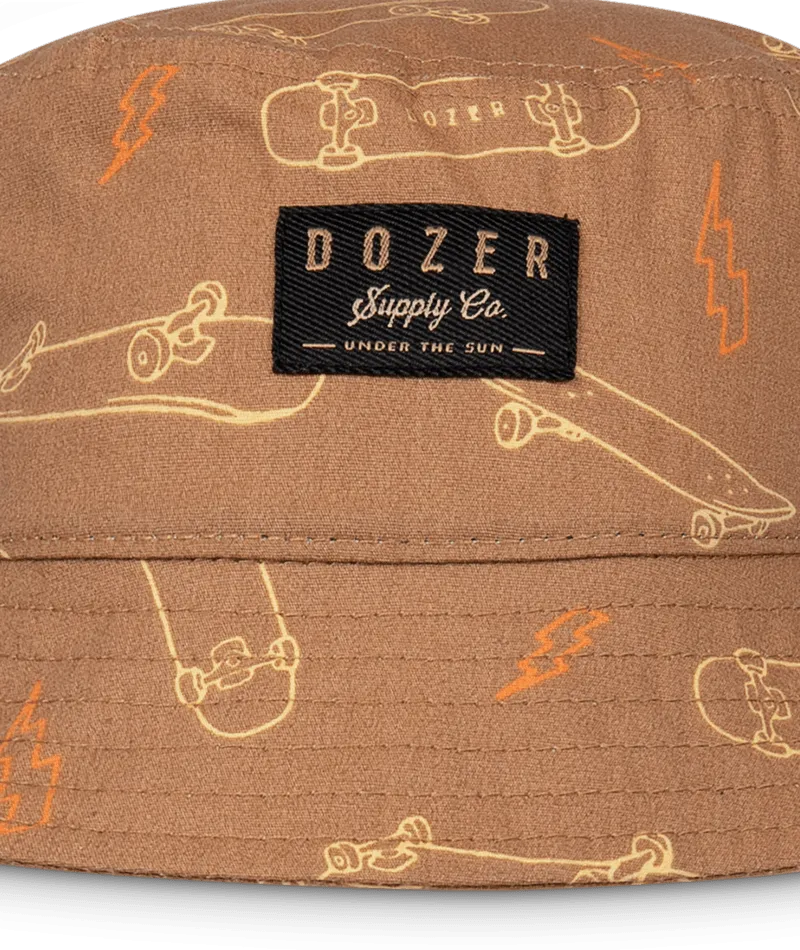 Bowrall - Baby Boys Bucket Hat - Rust
