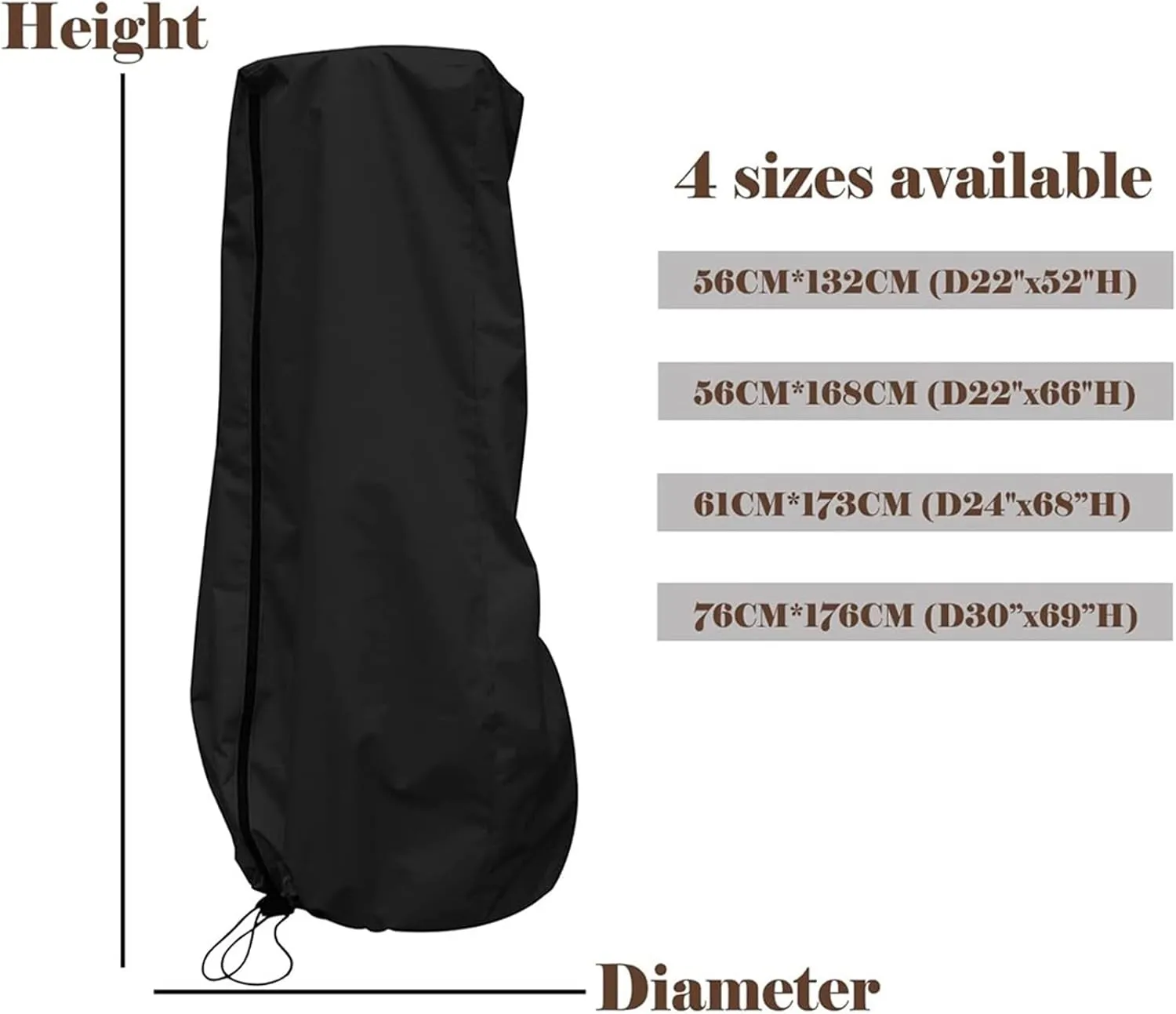 Boxing Bag Cover, 69inch Protective Cover for The Freestanding Punching Bag, Water Resistant Fighting Figure Bob Cover, Ideal for Freestanding Boxing Bags