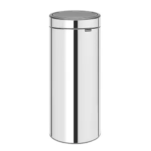 Brabantia New Touch Bin - 30 Liters, Brilliant Steel