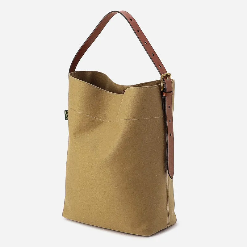 Brady Leven Large Khaki Bucket Bag