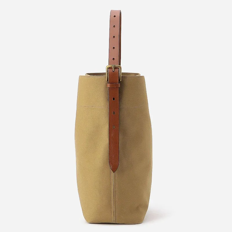 Brady Leven Large Khaki Bucket Bag