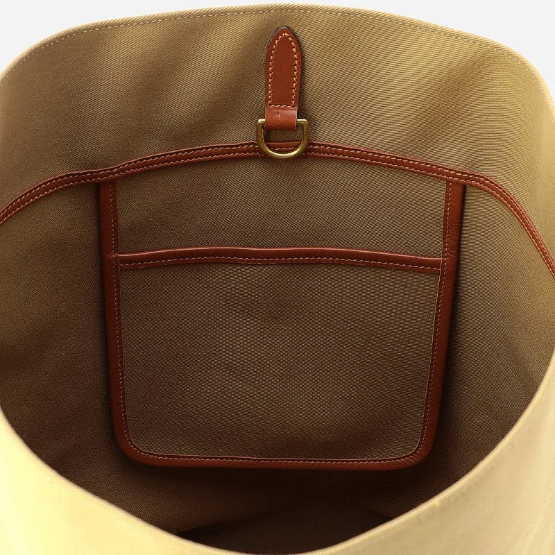 Brady Leven Large Khaki Bucket Bag