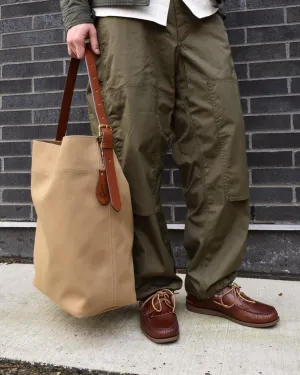 Brady Leven Large Khaki Bucket Bag