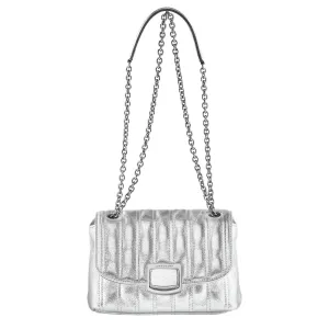 Brioche Crossbody Bag - Silver