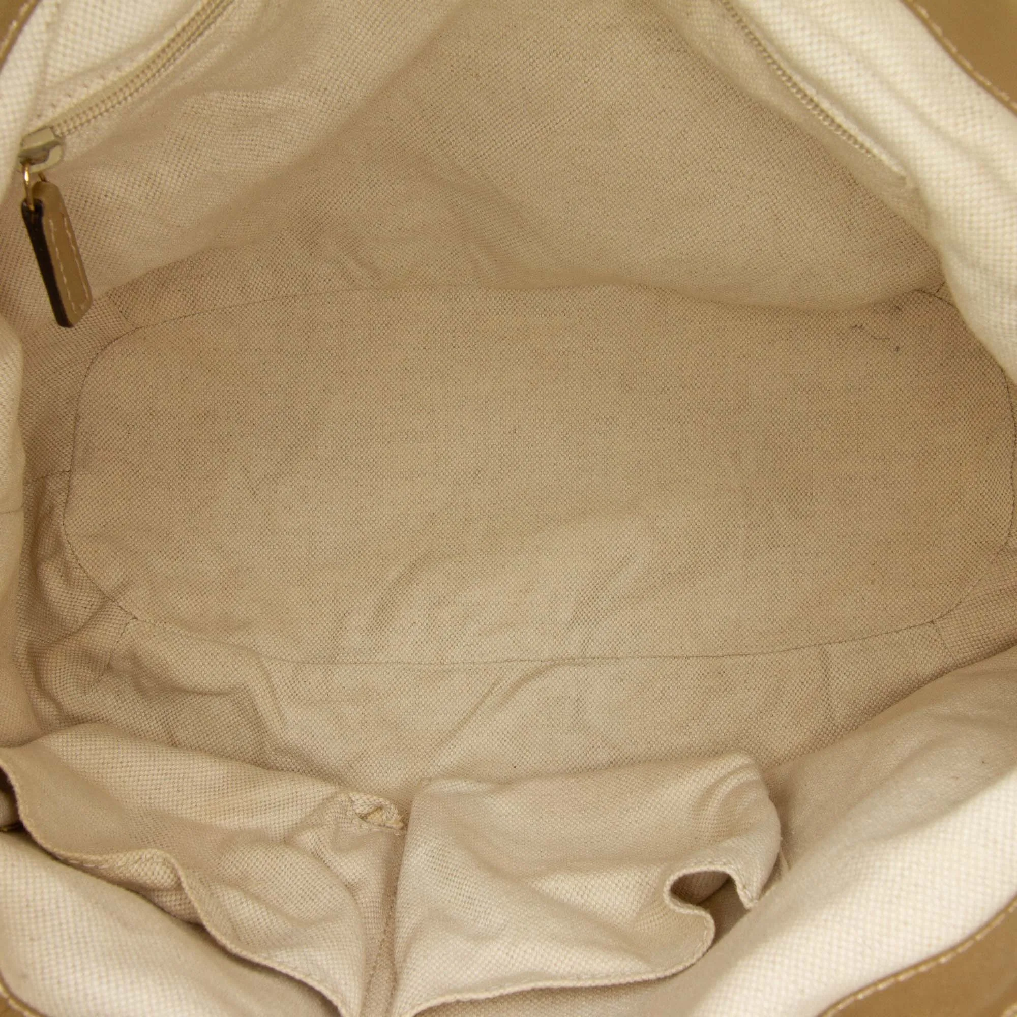 Brown Gucci GG Canvas Sukey Satchel