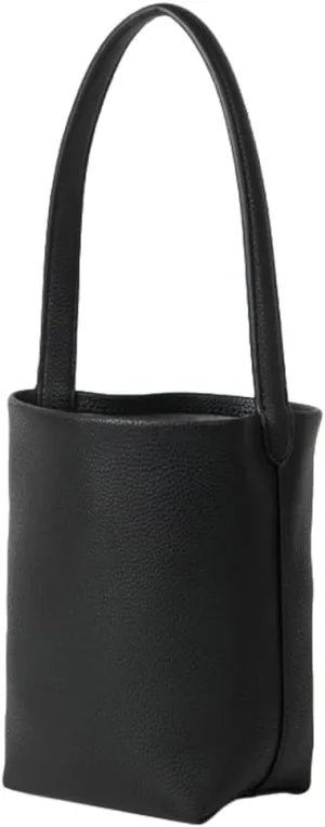 Bucket Handbag for Women Vegan Leather Shoulder Purses Casual Tote Bag for Work Top Handle Bag with Drawstring Purse