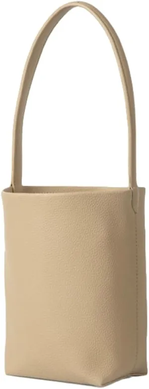 Bucket Handbag for Women Vegan Leather Shoulder Purses Casual Tote Bag for Work Top Handle Bag with Drawstring Purse