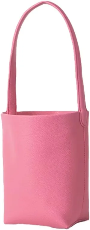 Bucket Handbag for Women Vegan Leather Shoulder Purses Casual Tote Bag for Work Top Handle Bag with Drawstring Purse