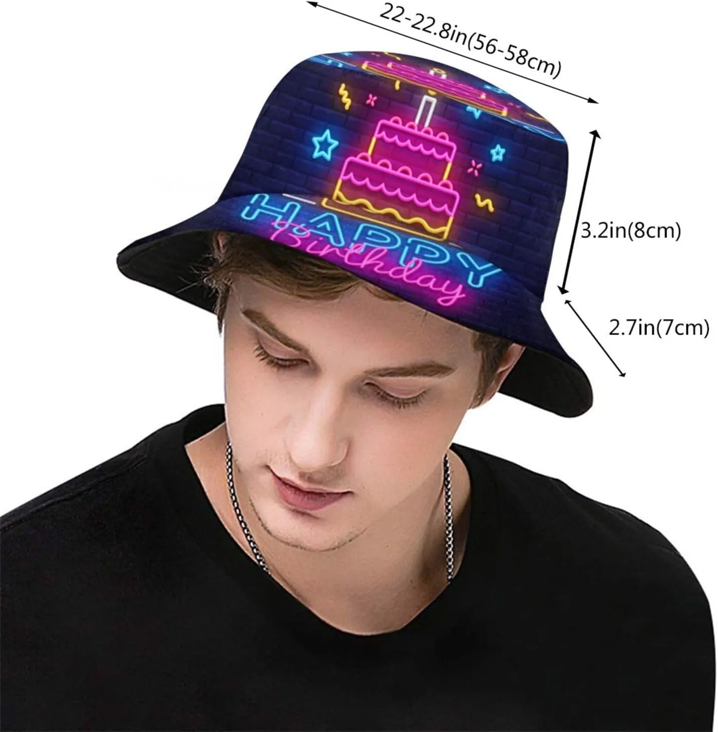 Bucket Hat Packable Breathable Sun Hats for Women Men Teens Unisex Summer Travel Beach Fisherman Cap