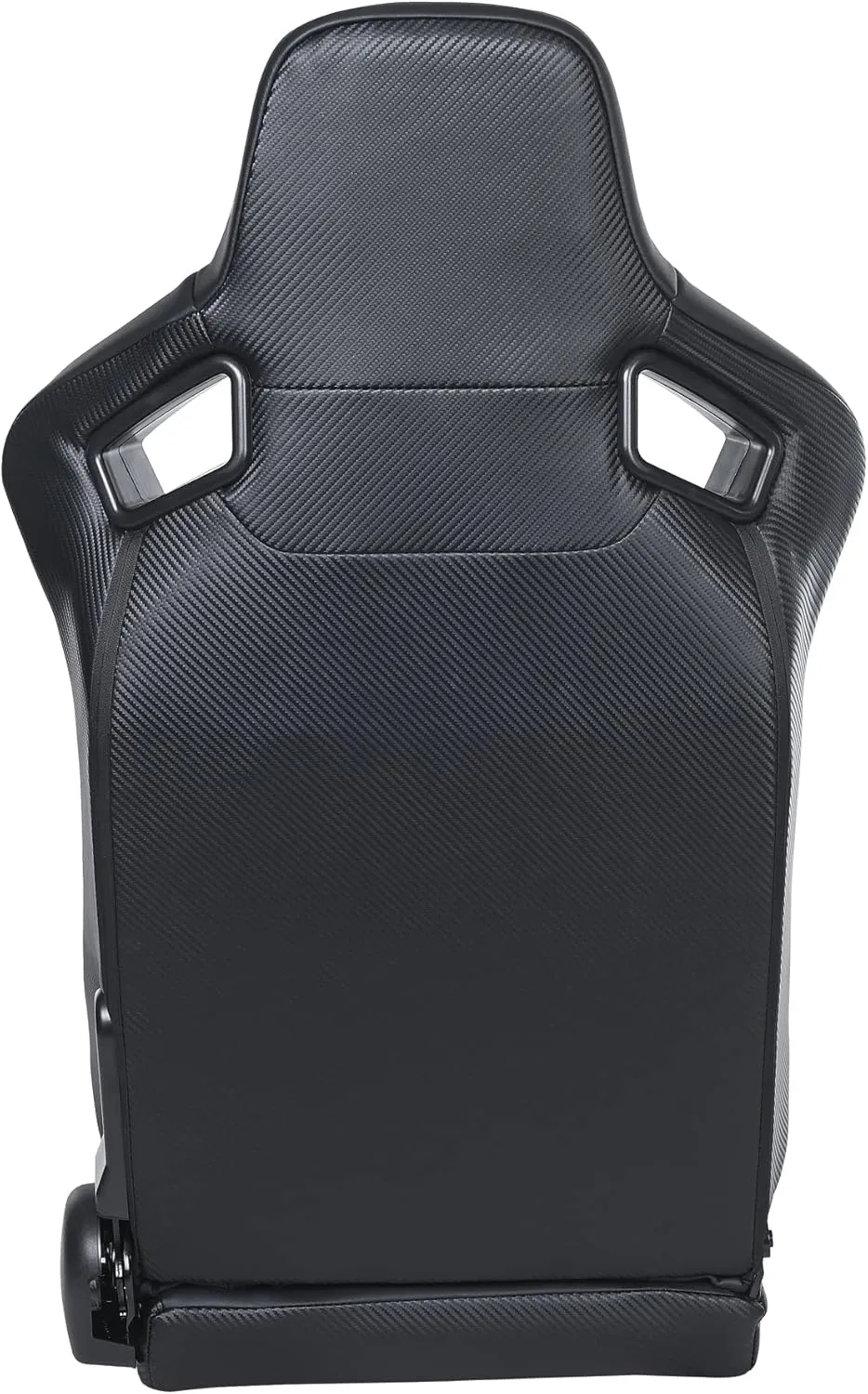 Bucket Seats For Cars,Universal Pair Racing Seats Black PVC Leather Stitch Automotive Racing Seats For Cars With Dual Lock Sliders(Not Including Seat Bracket)