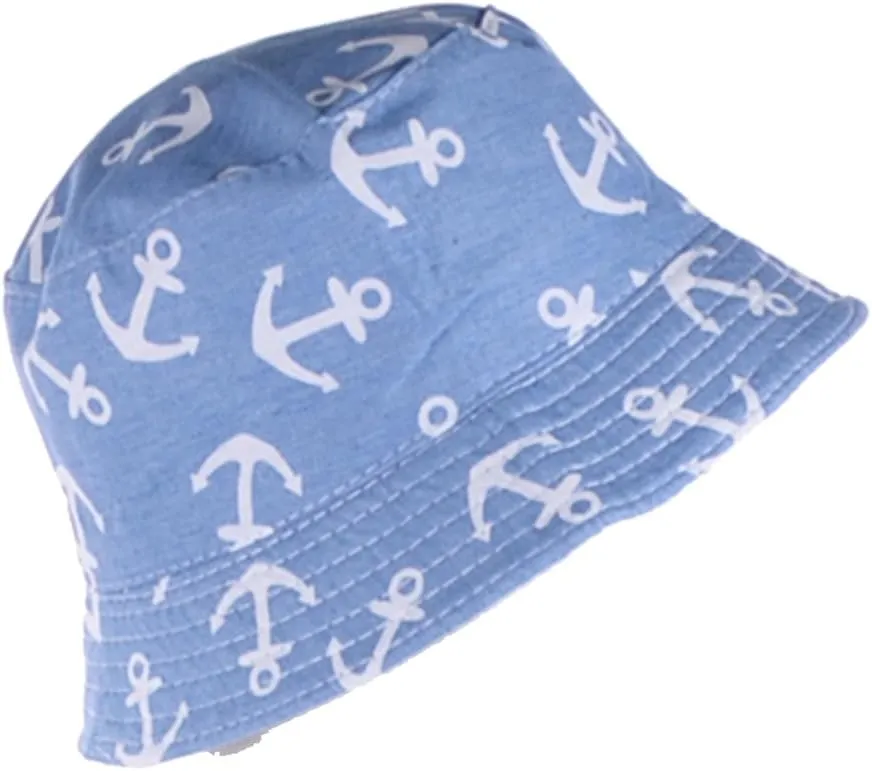 BYOS Unisex Trendy Reversible Lightweight Printed Bucket Hat Packable Outdoor