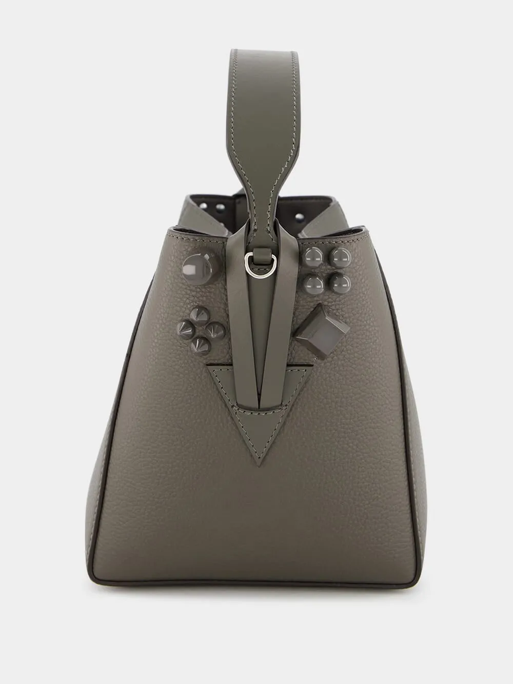 Cabachic Mini Leather Bucket bag