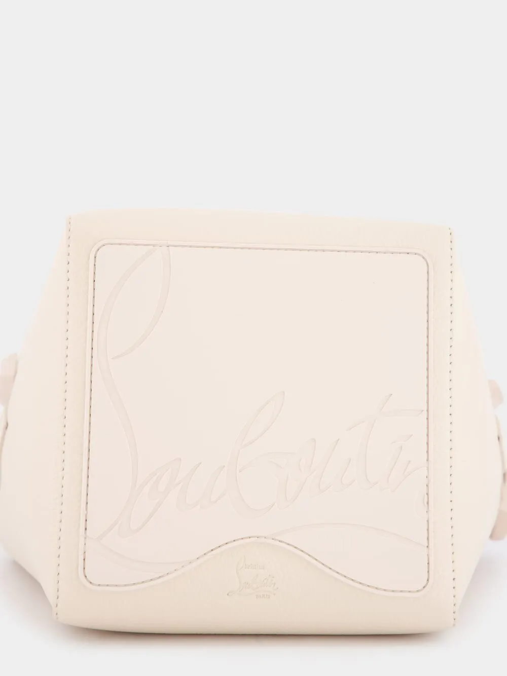 Cabachic Mini Leather Bucket bag