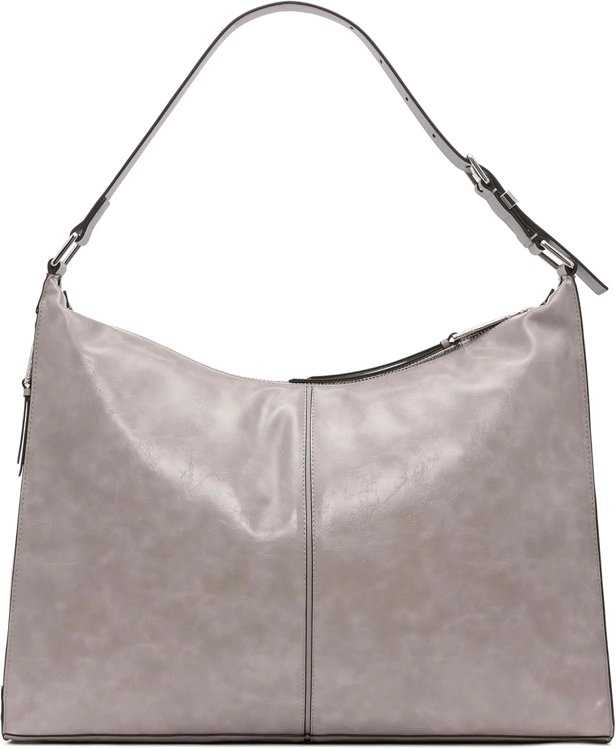 Calvin Klein Max Oversized Top Zip Hobo Shoulder Bag