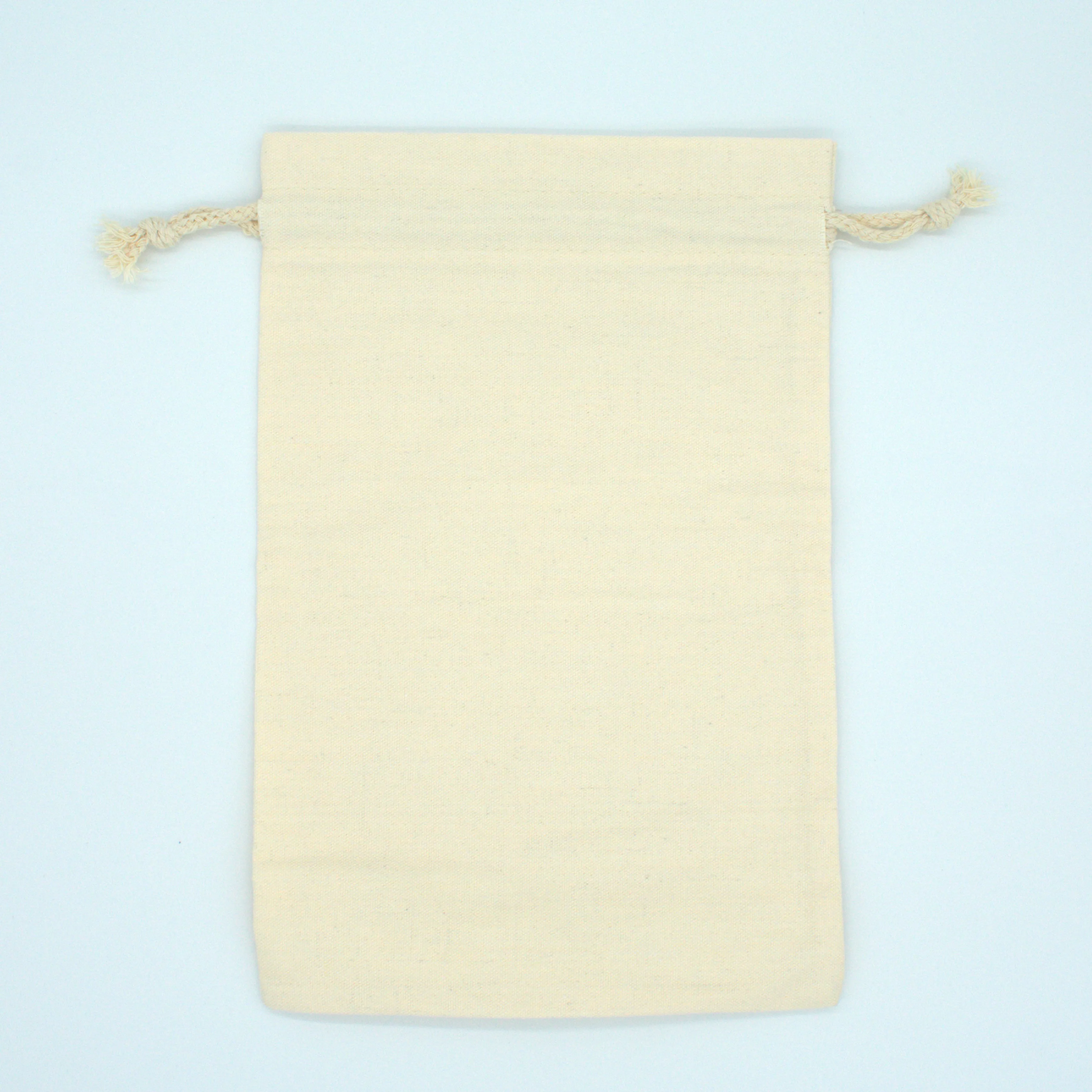Canvas Drawstring Bag - Blank