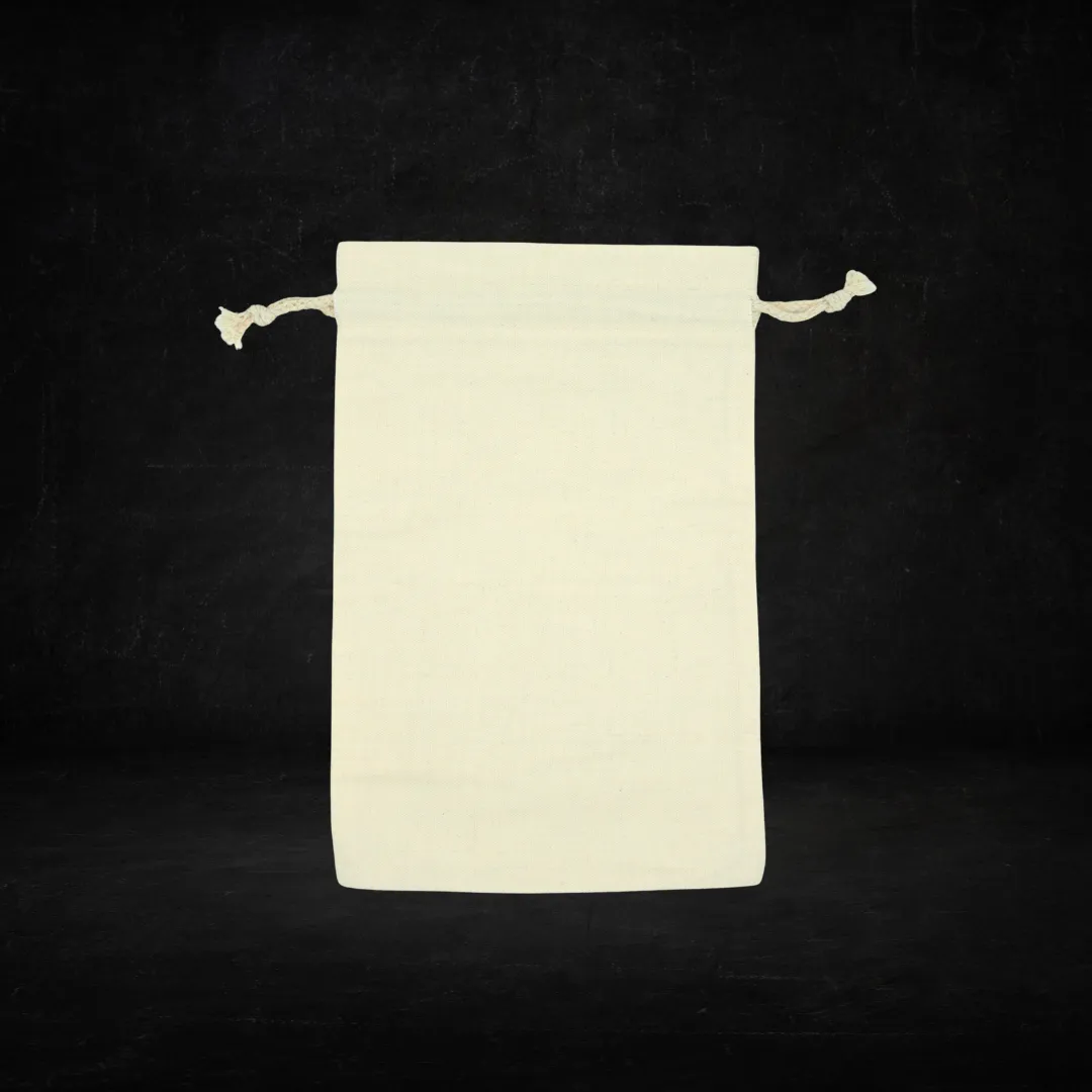 Canvas Drawstring Bag - Blank