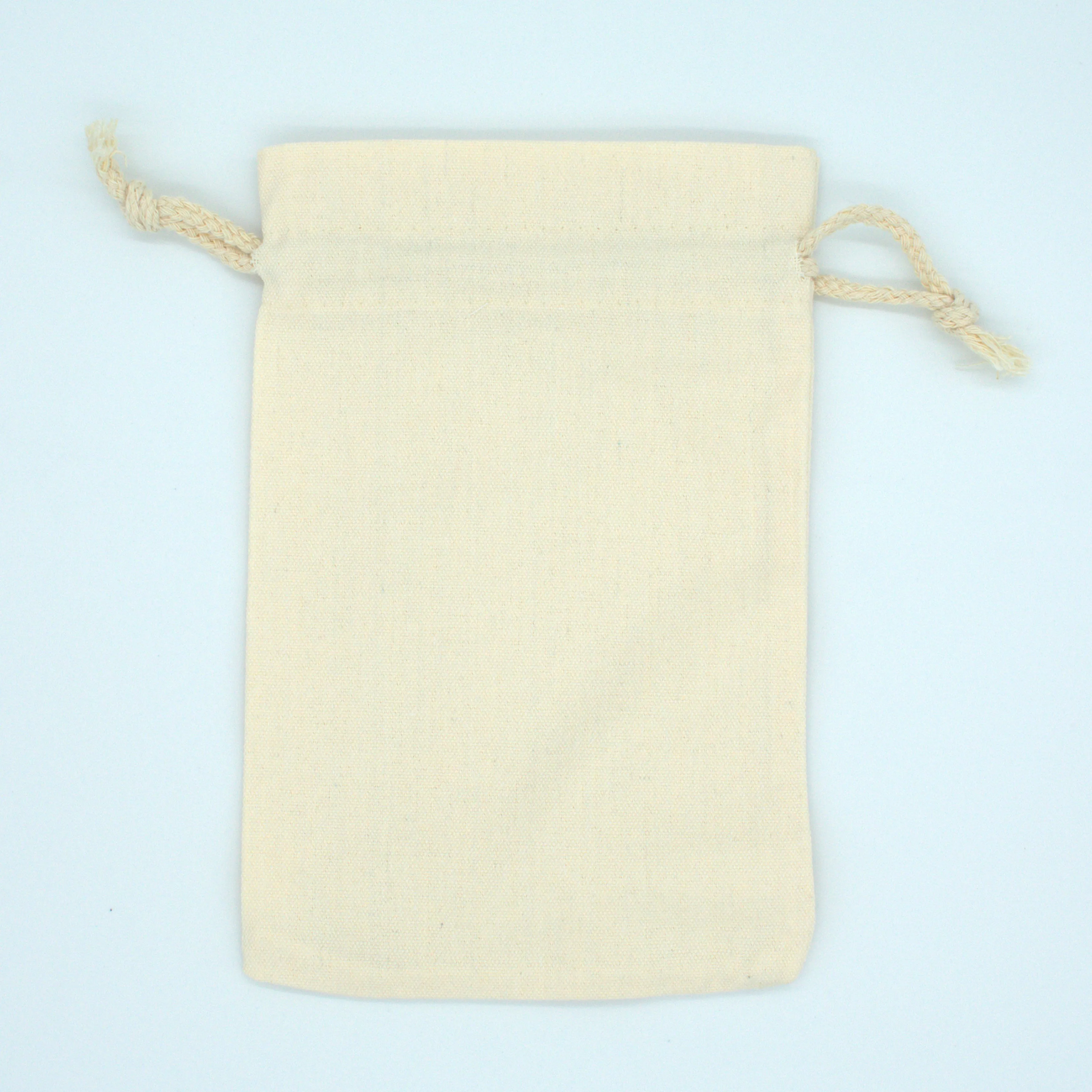 Canvas Drawstring Bag - Blank