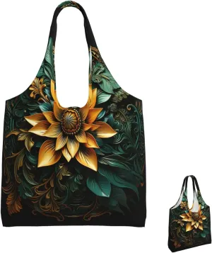 Canvas Tote Bag Lightweight Reusable Grocery Shopping Bag 3D Snake Handbag for Women Men