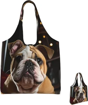 Canvas Tote Bag Lightweight Reusable Grocery Shopping Bag Candies on the Table Handbag for Women Men