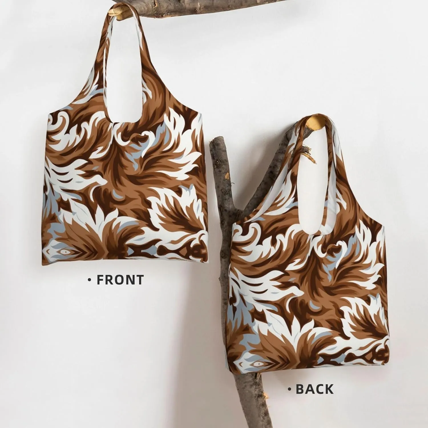 Canvas Tote Bag Lightweight Reusable Grocery Shopping Bag Candies on the Table Handbag for Women Men