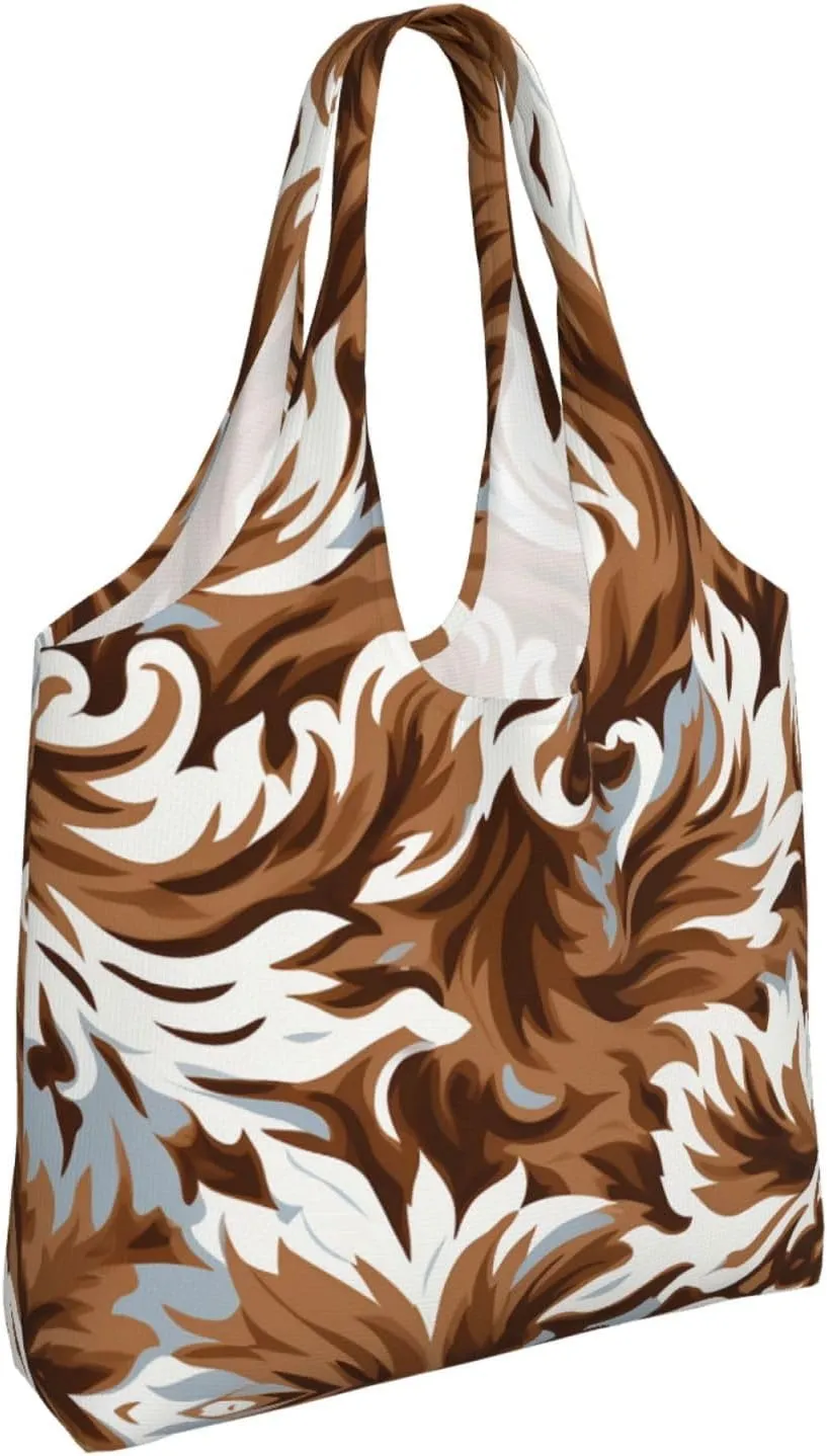 Canvas Tote Bag Lightweight Reusable Grocery Shopping Bag Candies on the Table Handbag for Women Men