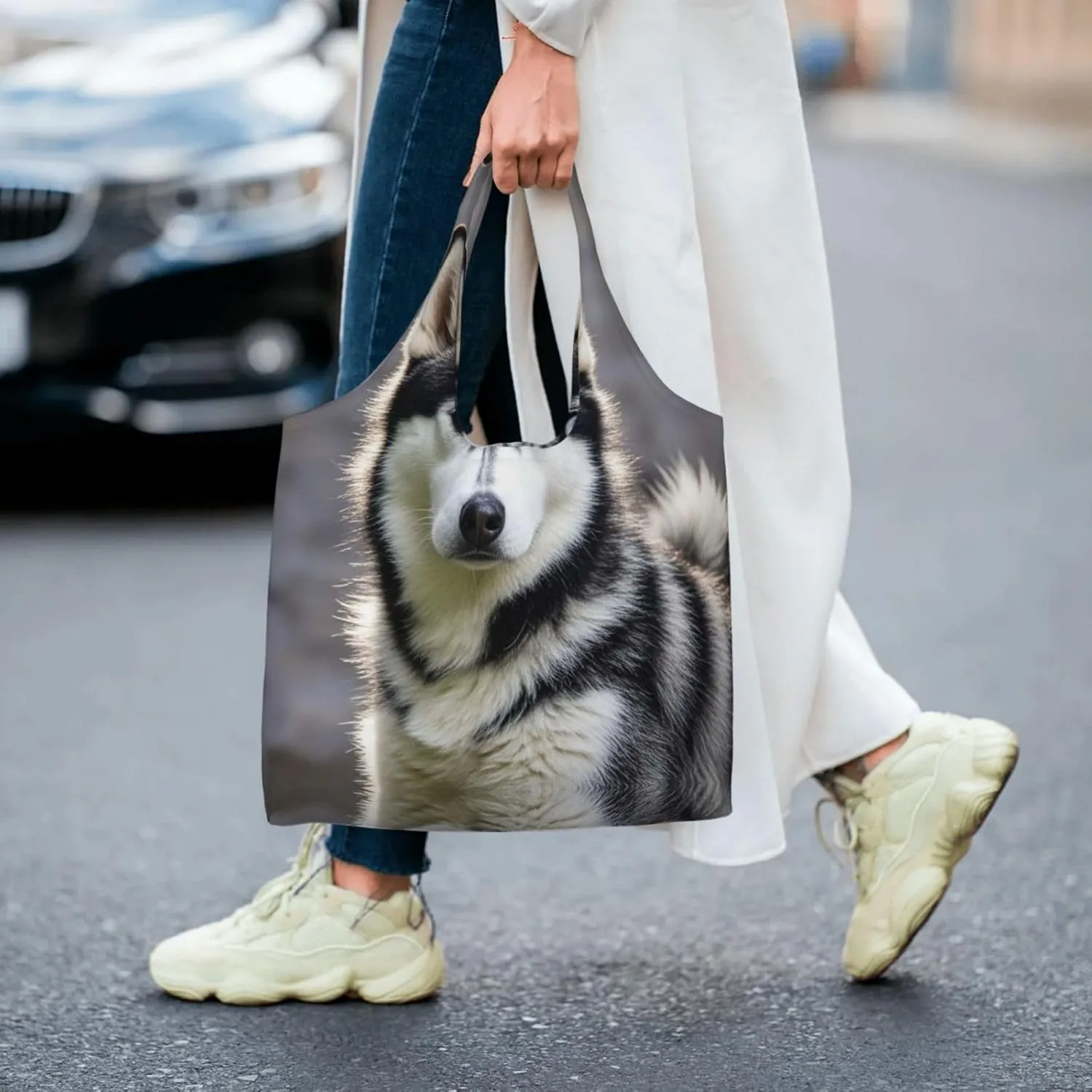 Canvas Tote Bag Lightweight Reusable Grocery Shopping Bag Jewel dragonfly Handbag for Women Men