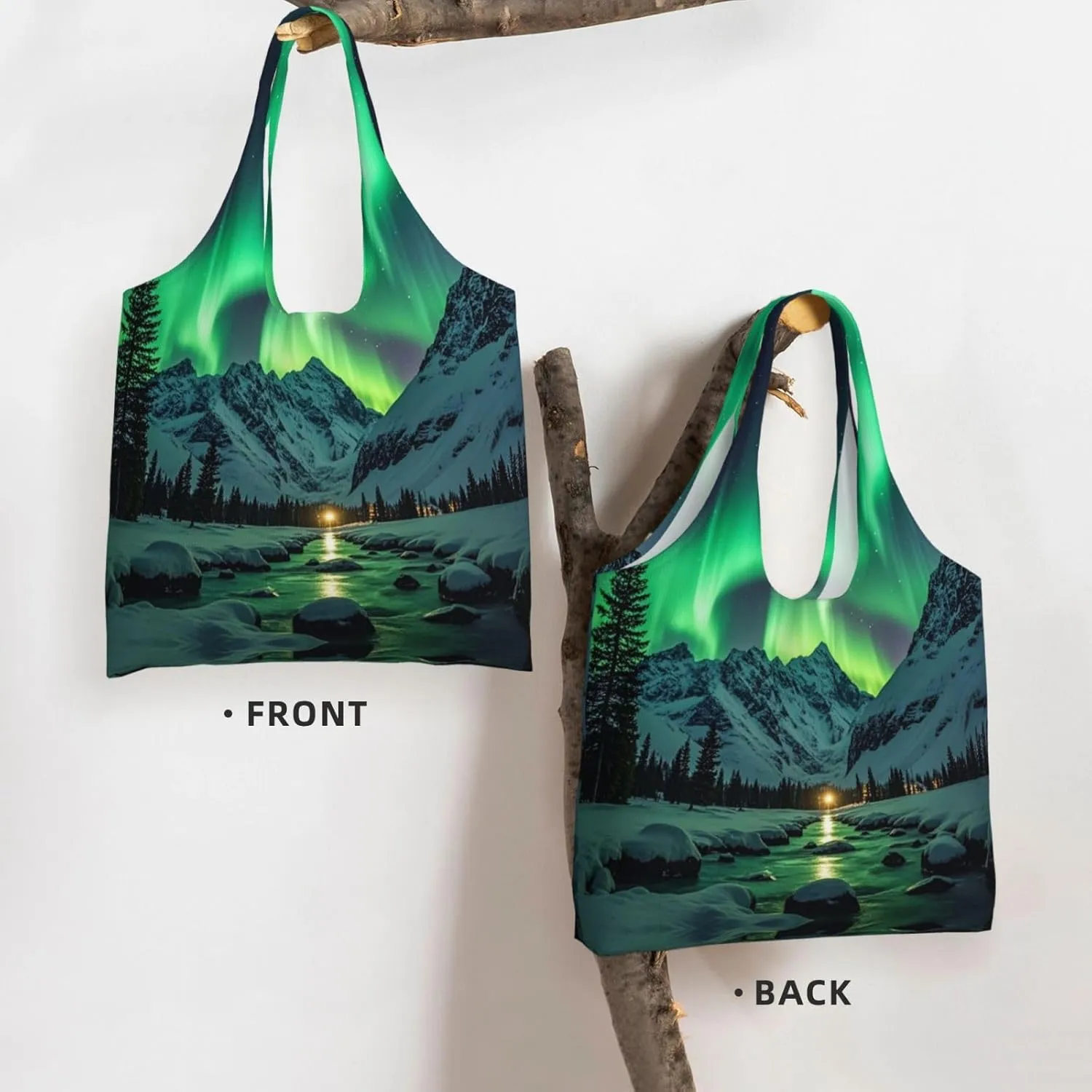 Canvas Tote Bag Lightweight Reusable Grocery Shopping Bag Ocean Sea Animal Shark Handbag for Women Men