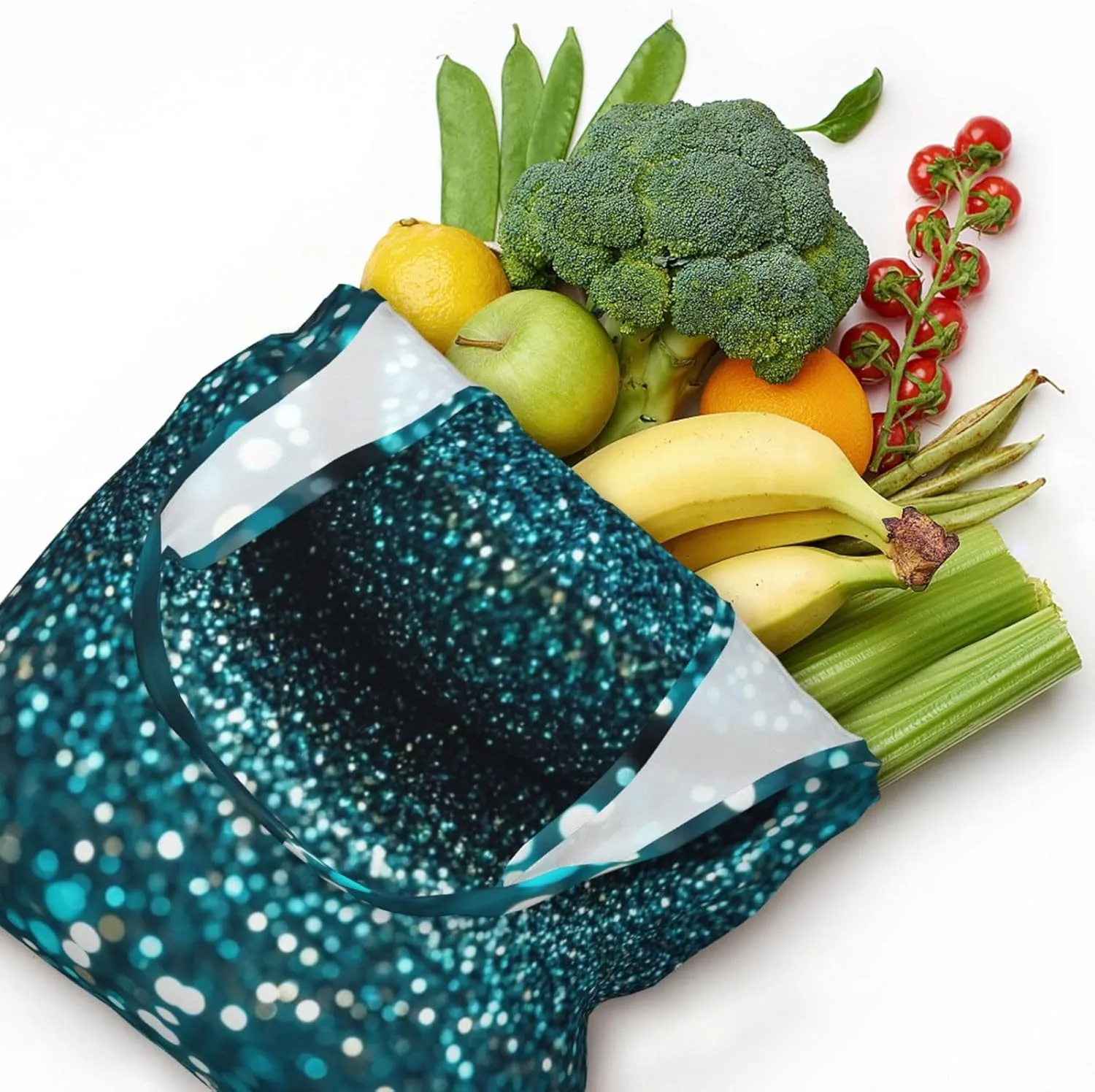 Canvas Tote Bag Lightweight Reusable Grocery Shopping Bag Tractor farm Handbag for Women Men