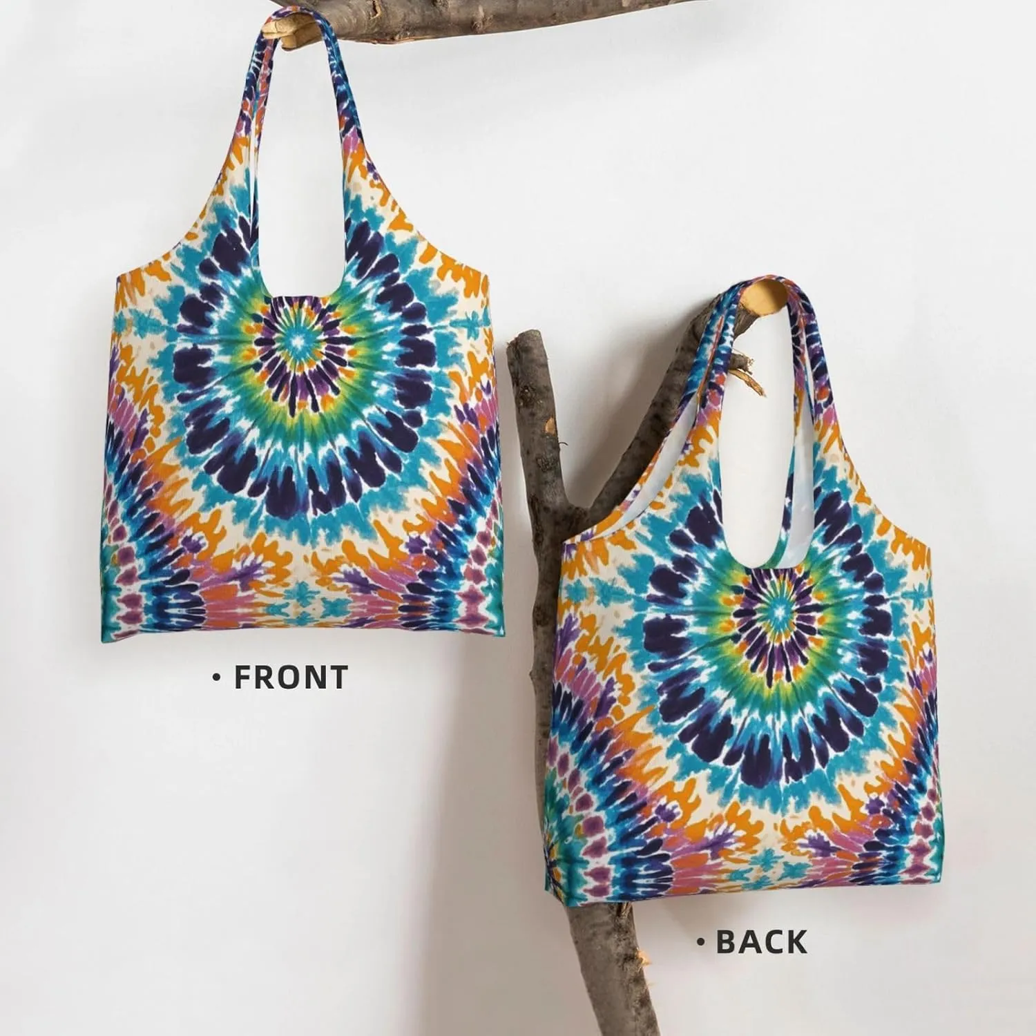 Canvas Tote Bag Lightweight Reusable Grocery Shopping Bag Tractor farm Handbag for Women Men