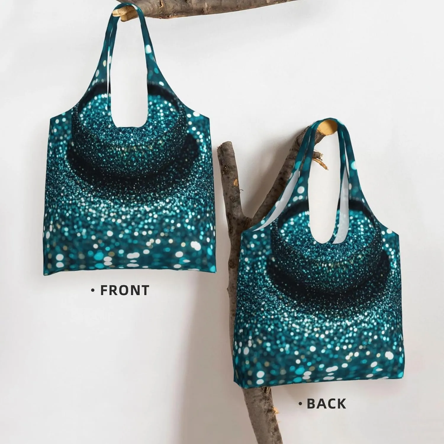 Canvas Tote Bag Lightweight Reusable Grocery Shopping Bag Tractor farm Handbag for Women Men