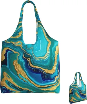 Canvas Tote Bag Lightweight Reusable Grocery Shopping Bag Vintage Nautical White Ship Handbag for Women Men