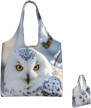 Canvas Tote Bag Lightweight Reusable Grocery Shopping Bag Xmas Tree Branch Bear Doll Handbag for Women Men