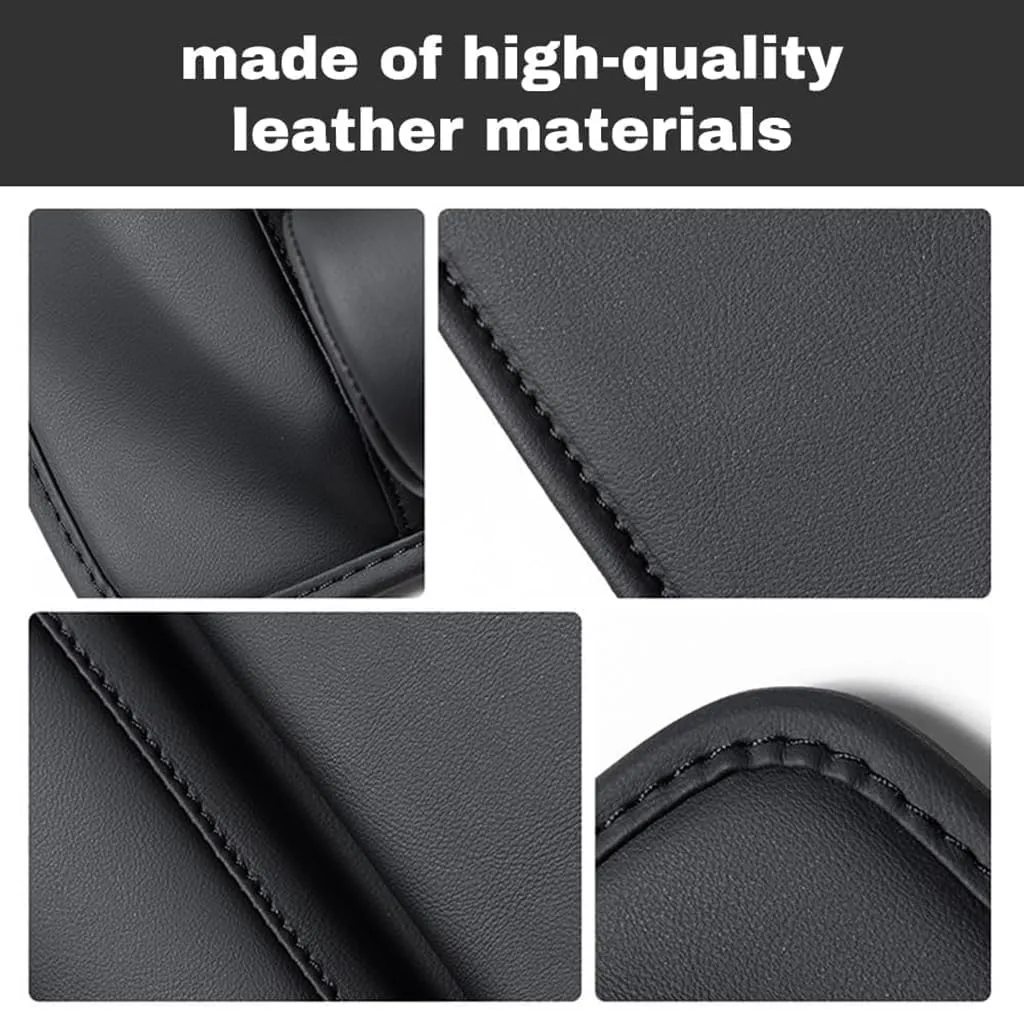 Car Seat Gap Filler Organizer for Mazda 2 II (DE) 2003-2014, Car Gap Filler Car Seat Storage Box Seat Gap Storage Box Car Accessories,Black