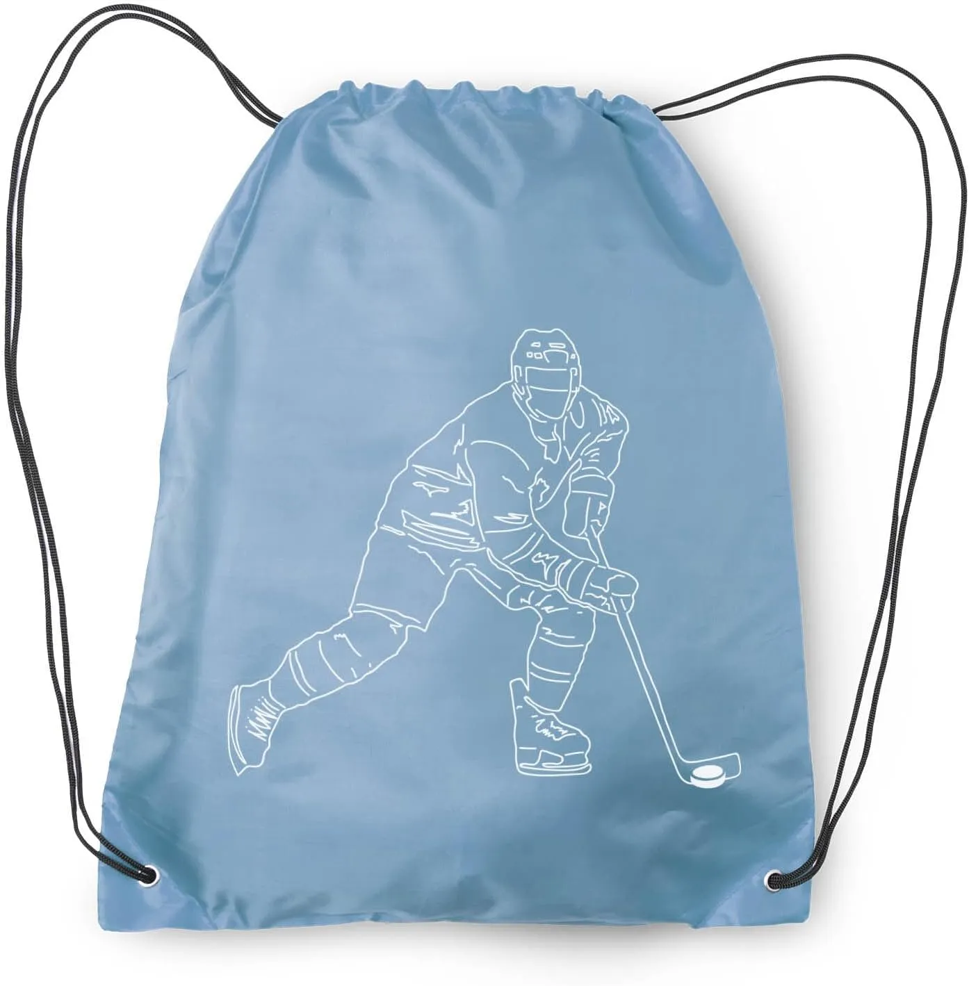 ChalkTalkSPORTS Hockey Sport Pack Cinch Sack | Hockey Player Sketch