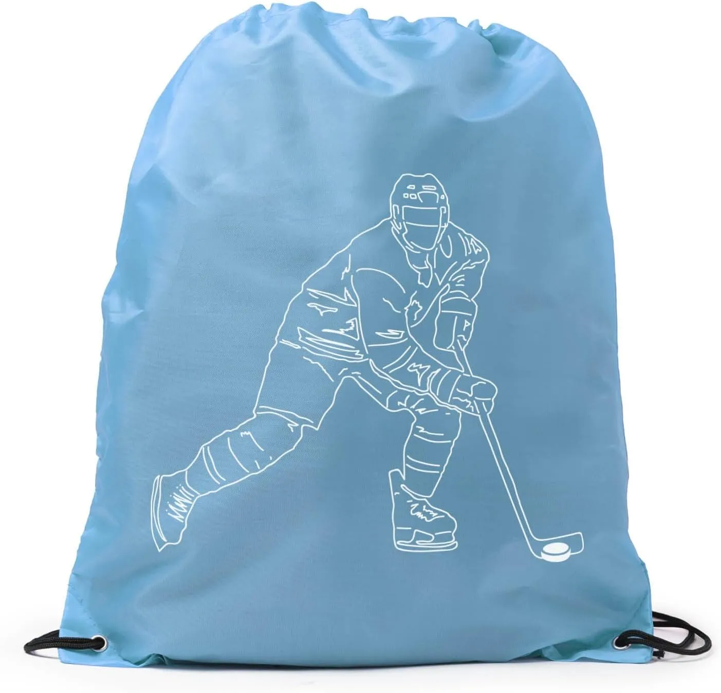 ChalkTalkSPORTS Hockey Sport Pack Cinch Sack | Hockey Player Sketch