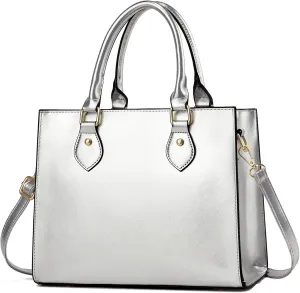 CHICAROUSAL Crossbody Purses and Handbags for Women PU Leather Tote Top Handle Satchel Shoulder Bags