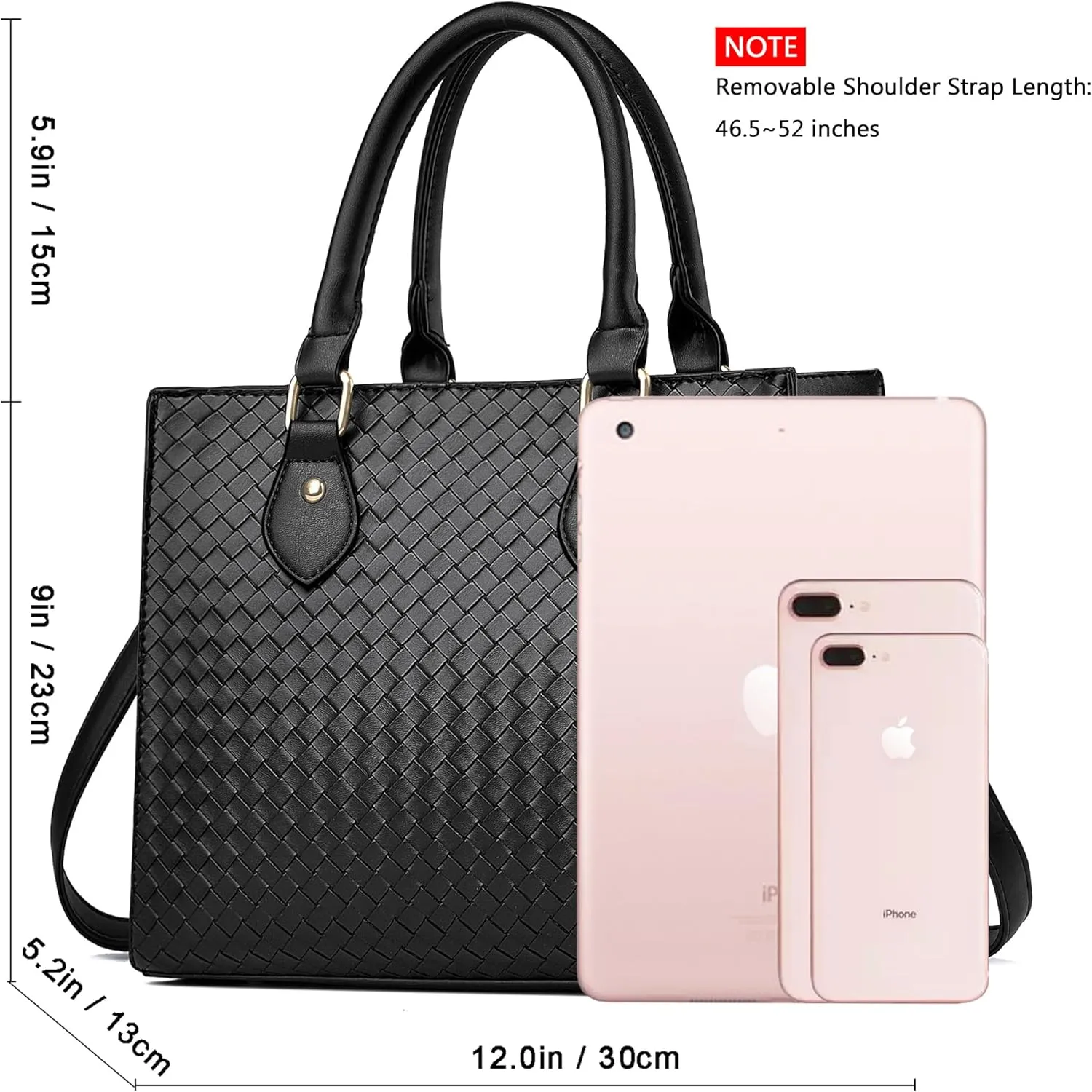 CHICAROUSAL Crossbody Purses and Handbags for Women PU Leather Tote Top Handle Satchel Shoulder Bags