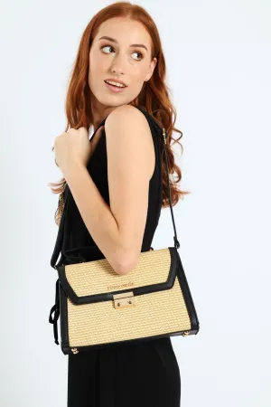 Christie Top Handle Satchel - Black