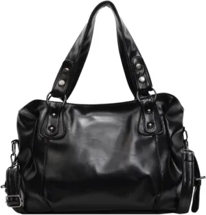 City Bowling Bags Trendy Y2k Streetwear Women's Leather Tote Bag Preppy Cute Purse