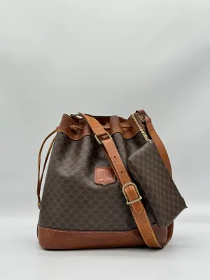 Céline Macadam Bucket Bag