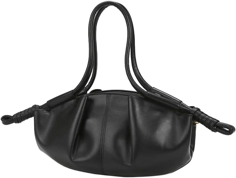 Cloud Shoulder Bag for Women PU Leather Crossbody Bag Tote Elegant Handbag Satchel for Work Travel