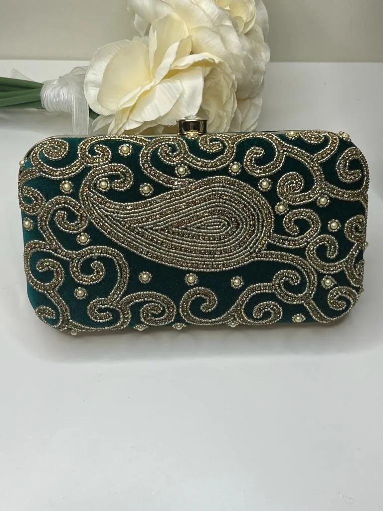 Clutch Bag, Women Wedding Gift, Party wear Handbag, Indian Handmade Clutch Purse for Women, Matching Bag, Wedding Favor, Return Gift