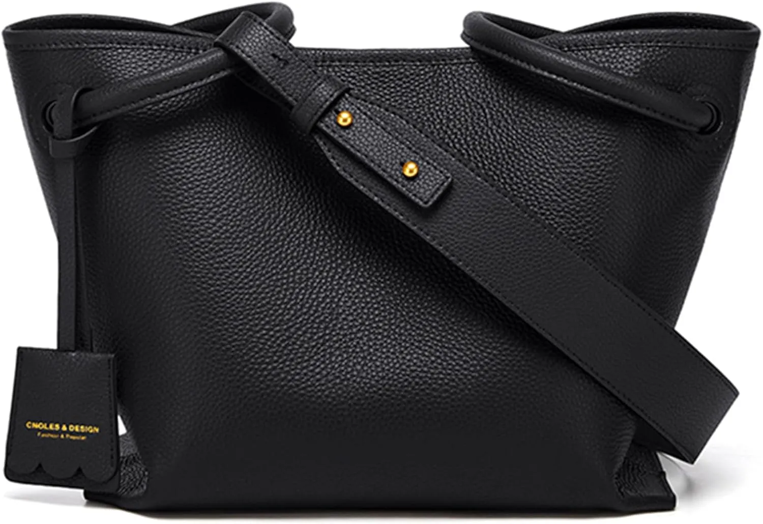 Cnoles Purses And Handbags for Women Tote Shoulder Satchel Crossbody Bags Leather Large Capacity Purse Designer Bucket Bag