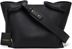 Cnoles Purses And Handbags for Women Tote Shoulder Satchel Crossbody Bags Leather Large Capacity Purse Designer Bucket Bag