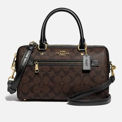 COACH Rowan Satchel In Signature Canvas