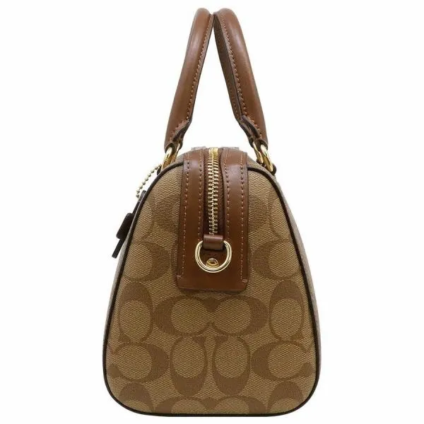COACH Rowan Satchel In Signature Canvas
