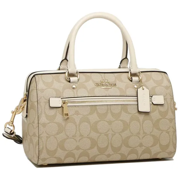 COACH Rowan Satchel In Signature Canvas